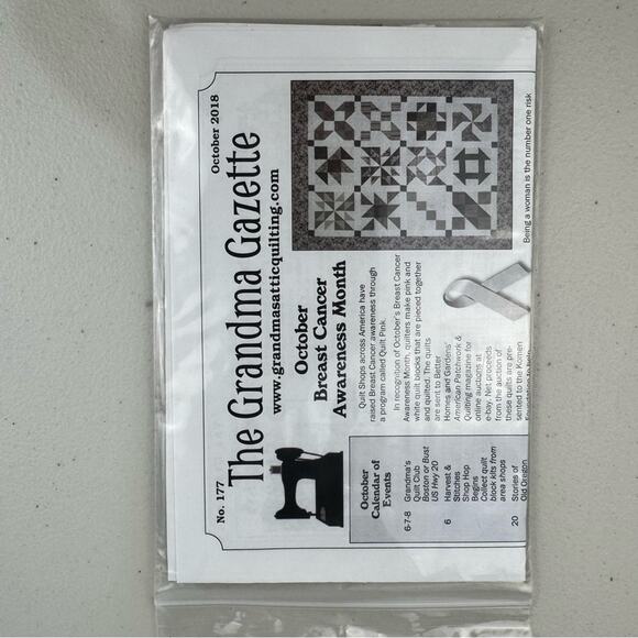 Harvest Snowflake Sunshine & Stitches Shop Hop Amelia Pattern 4 Cat Sew Patterns - Picture 9 of 12